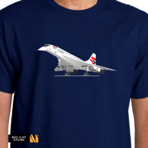 Alternative view of Aeroclassic Heritage Concorde T-Shirt
