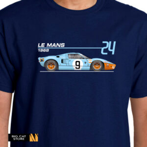 Le Mans Legends RaceArt - Le Mans 1968 GT40 T-Shirt