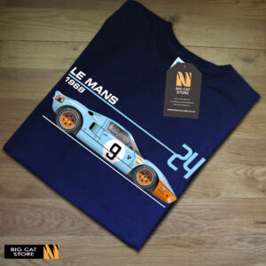 Alternative view of Le Mans Legends RaceArt - Le Mans 1968 GT40 T-Shirt