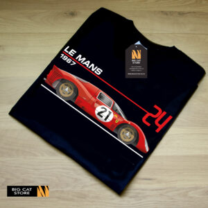 Alternative view of Le Mans Legends RaceArt - 1967 P4 T-Shirt