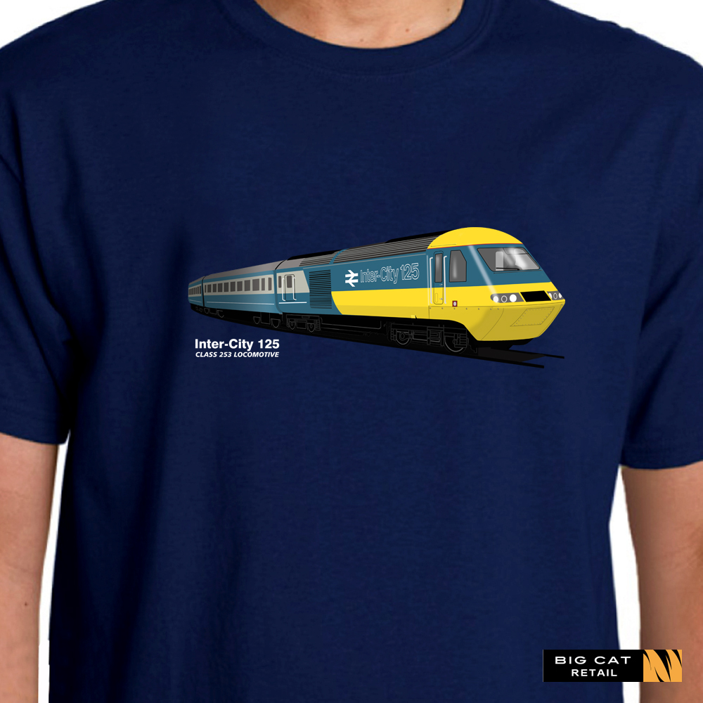 RailArt - Class 253 HST Intercity 125 Locomotive T-Shirt