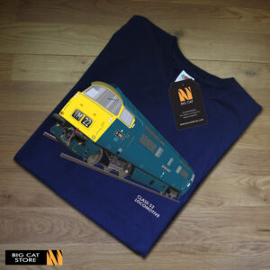 Alternative view of RailArt - Class 52 Western Locomotive T-Shirt