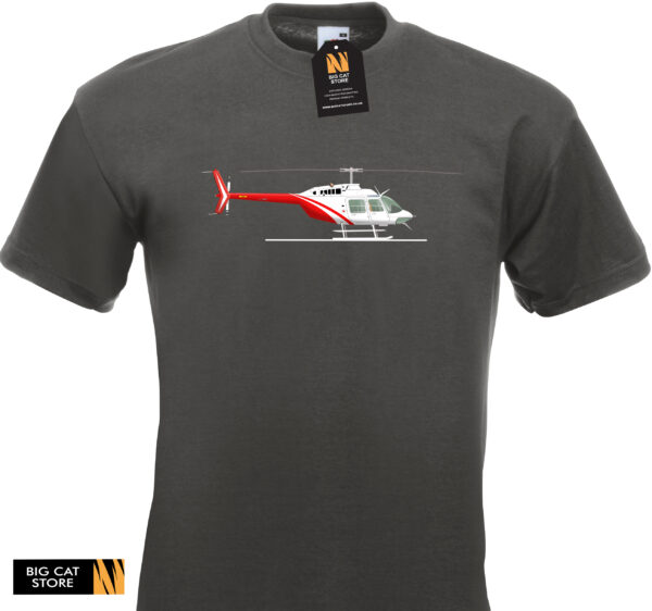 Aeroclassic Bell Jet Ranger T-Shirt - Image 5