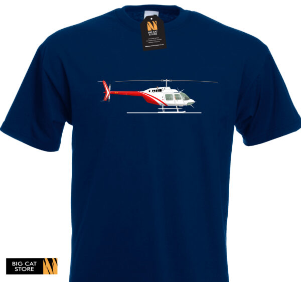 Aeroclassic Bell Jet Ranger T-Shirt - Image 3