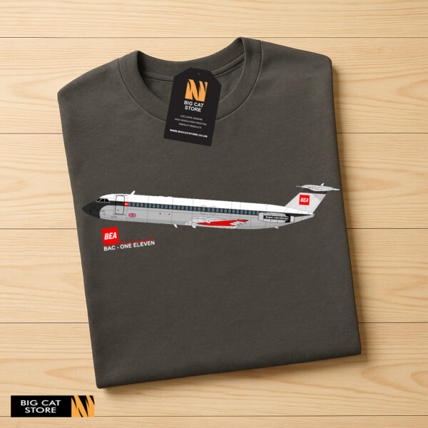 Aeroclassic BAC-111 BEA Airways T-Shirt - Image 2