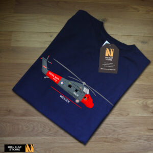 Alternative view of Aeroclassic Westland Wessex Helicopter T-Shirt