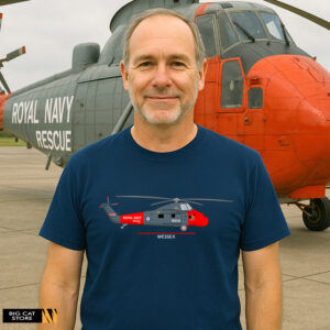 Aeroclassic Westland Wessex Helicopter T-Shirt