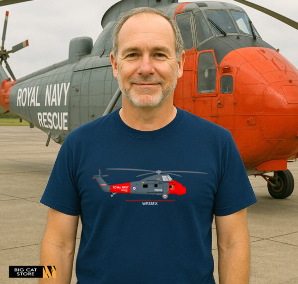 Aeroclassic Westland Wessex Helicopter T-Shirt