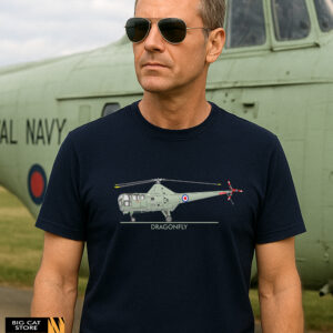 Aeroclassic Westland Dragonfly Helicopter T-Shirt