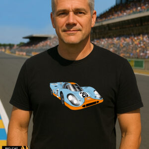 RaceArt - Le mans 1970 917 Race Car Illustration T-Shirt Special Edition