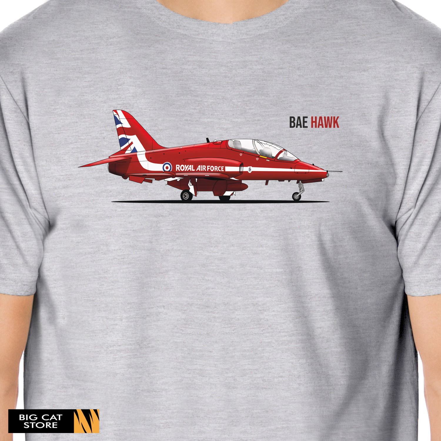 AeroArt - BAE Hawk Trainer Jet T-Shirt - Image 2