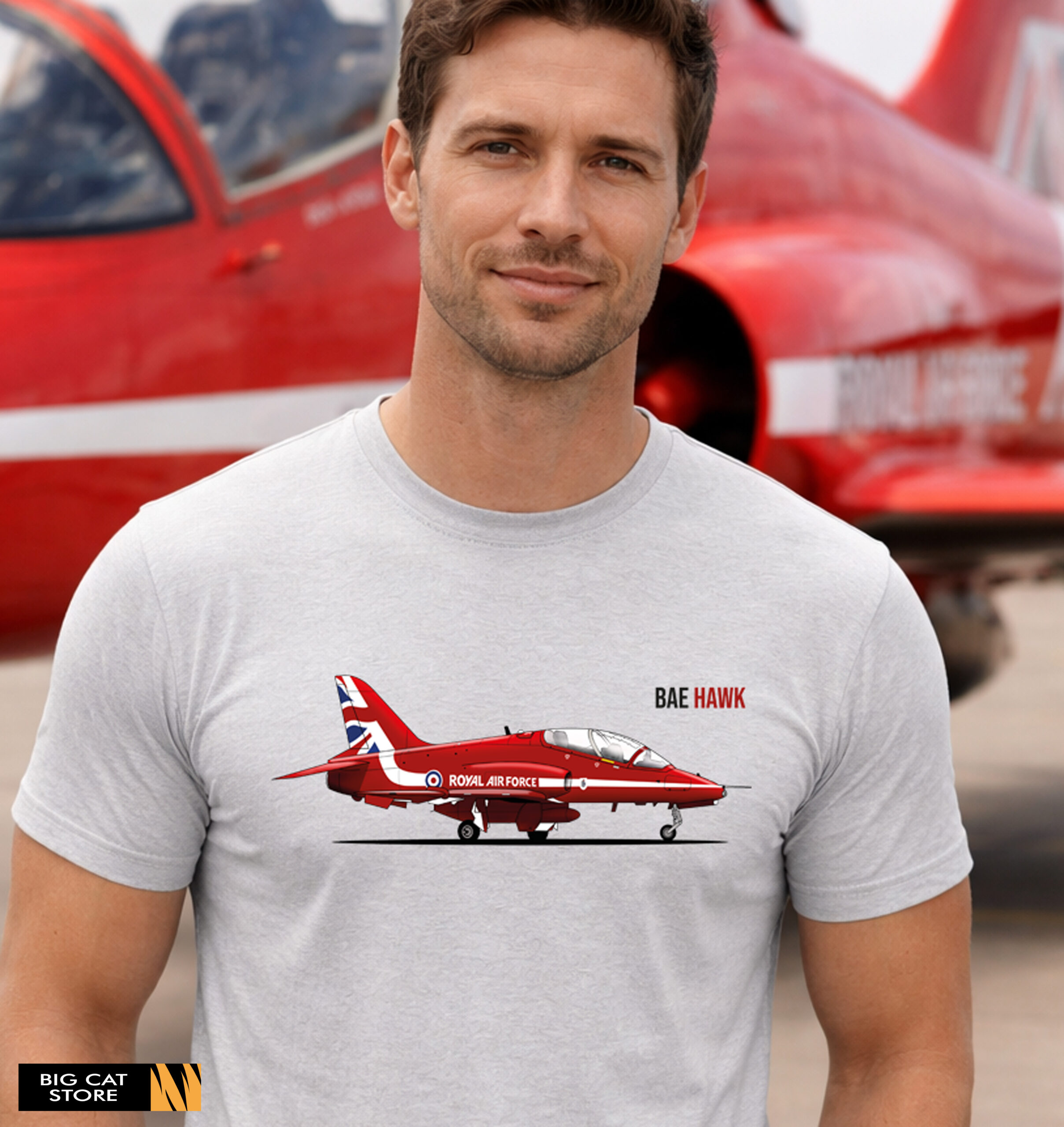 AeroArt - BAE Hawk Trainer Jet T-Shirt