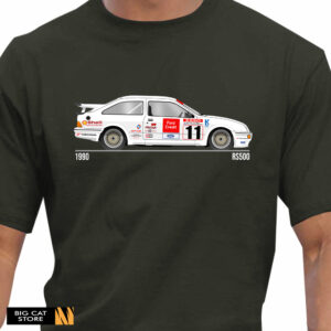Alternative view of Touring Car Legends - 1990 Sierra RS500 illustration T-Shirt