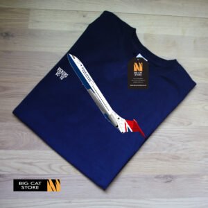 Alternative view of Aeroclassic Vickers VC10 BA Livery T-Shirt