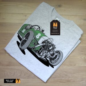 Alternative view of RaceArt Vintage Morgan 3 Wheel Racer T-Shirt