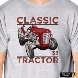 Tractor Art - Classic Massey Ferguson 35 T-Shirt