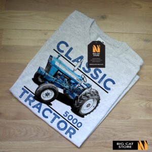 Alternative view of Tractor Art - Classic Ford 5000 T-Shirt