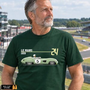 Le Mans Legends RaceArt -1959 Le Mans DBR1 Artwork T-Shirt