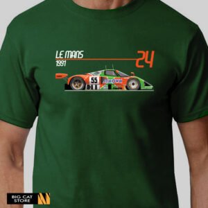 Alternative view of Le Mans Legends RaceArt - 1991 Mazda 787b Artwork T-Shirt