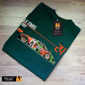 Le Mans Legends RaceArt - 1991 Mazda 787b Artwork T-Shirt - Image 3